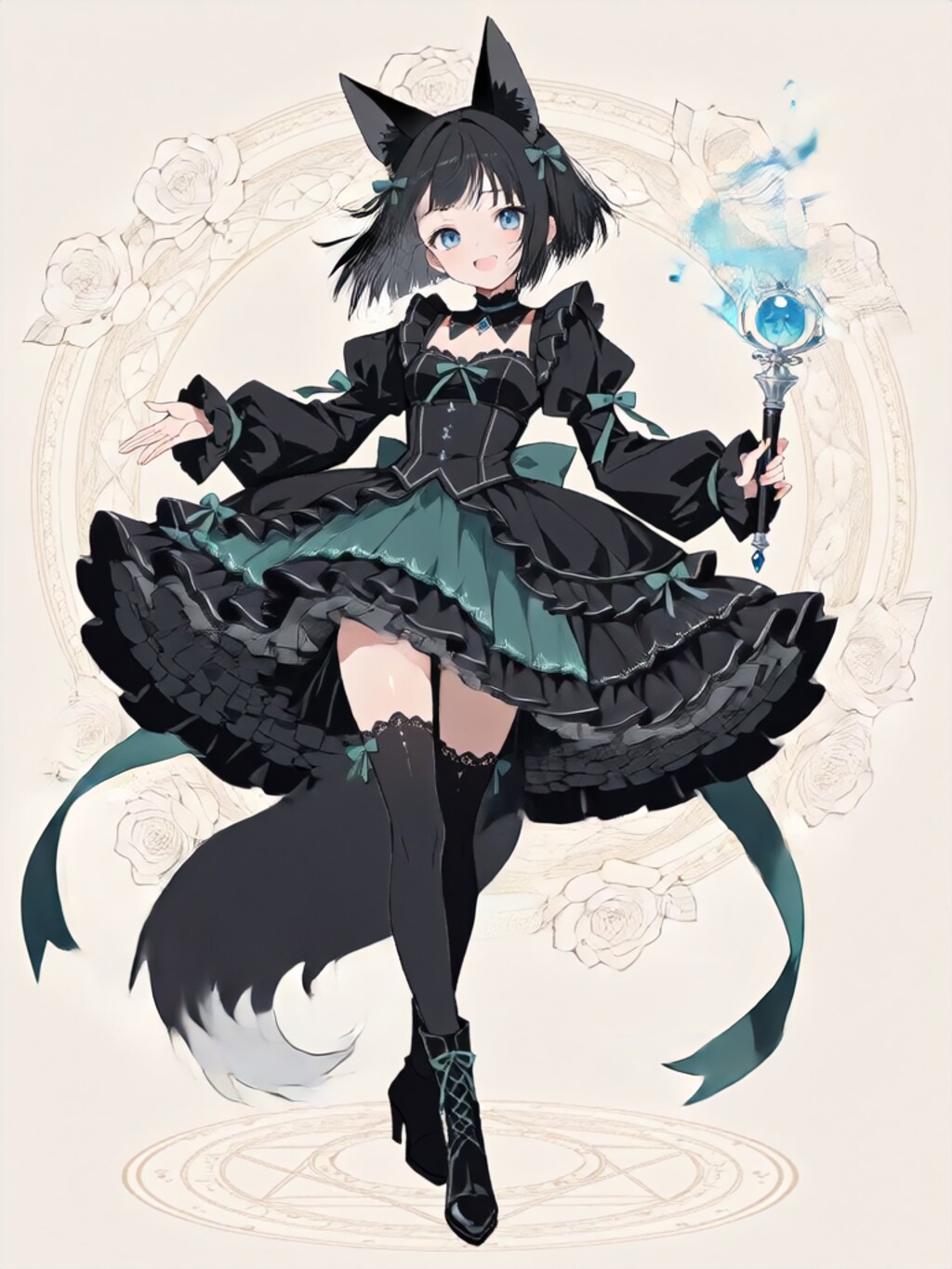 変身！魔法少女 紗奈【パラパライラスト】