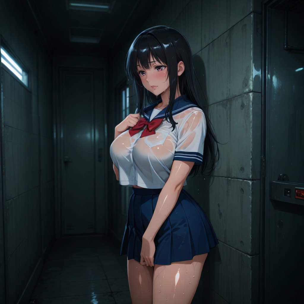 秘密基地に呼び出されたJK L-78