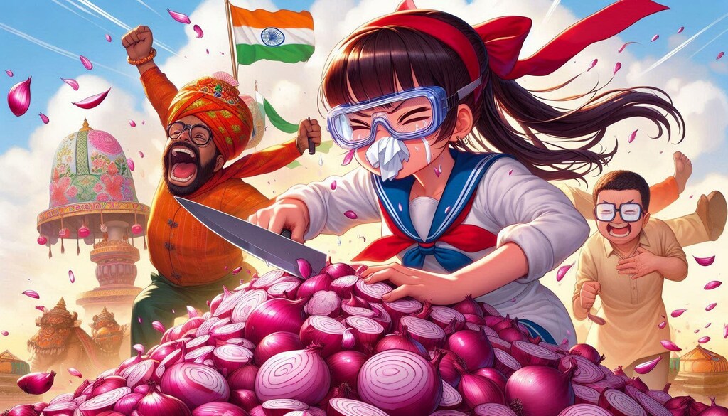 インド×ゴーグル×息止め×鼻ティッシュ（選外）