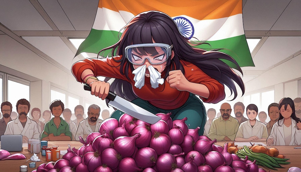 インド×ゴーグル×息止め×鼻ティッシュ（選外）