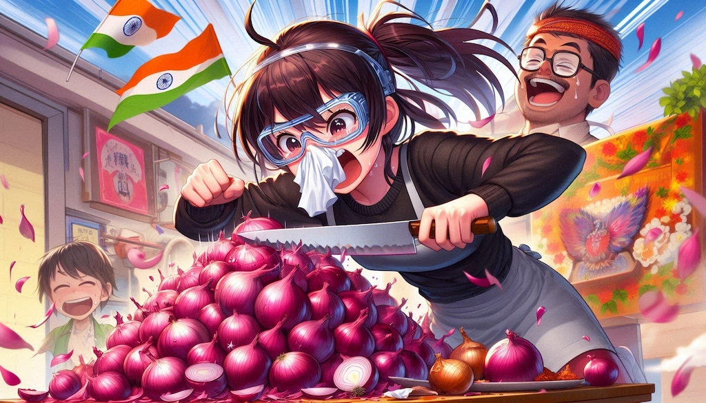インド×ゴーグル×息止め×鼻ティッシュ（選外）