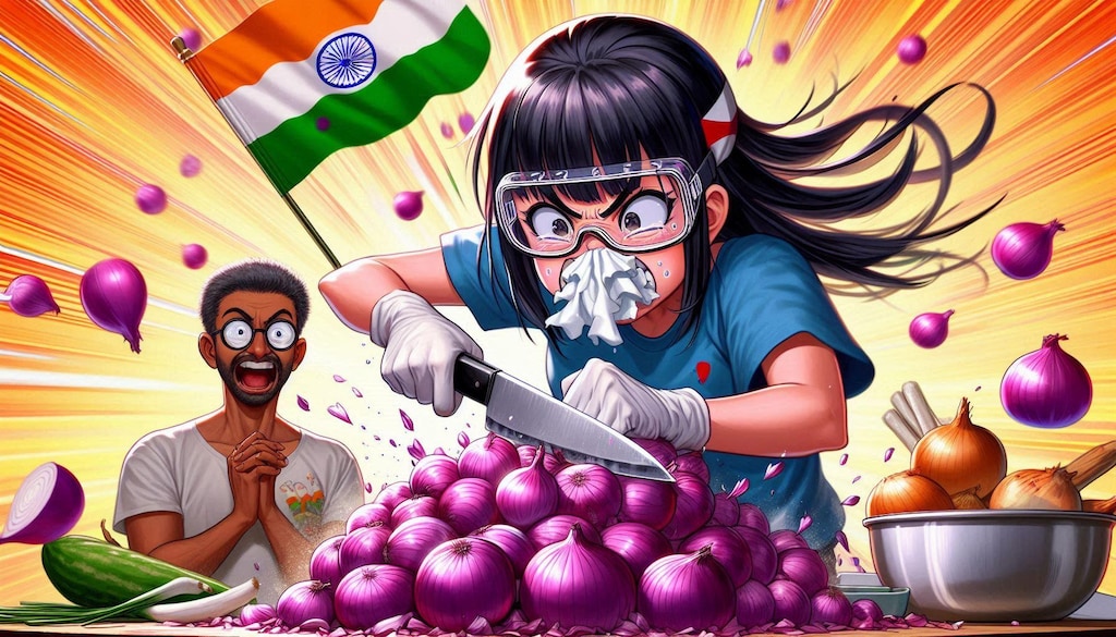 インド×ゴーグル×息止め×鼻ティッシュ（選外）