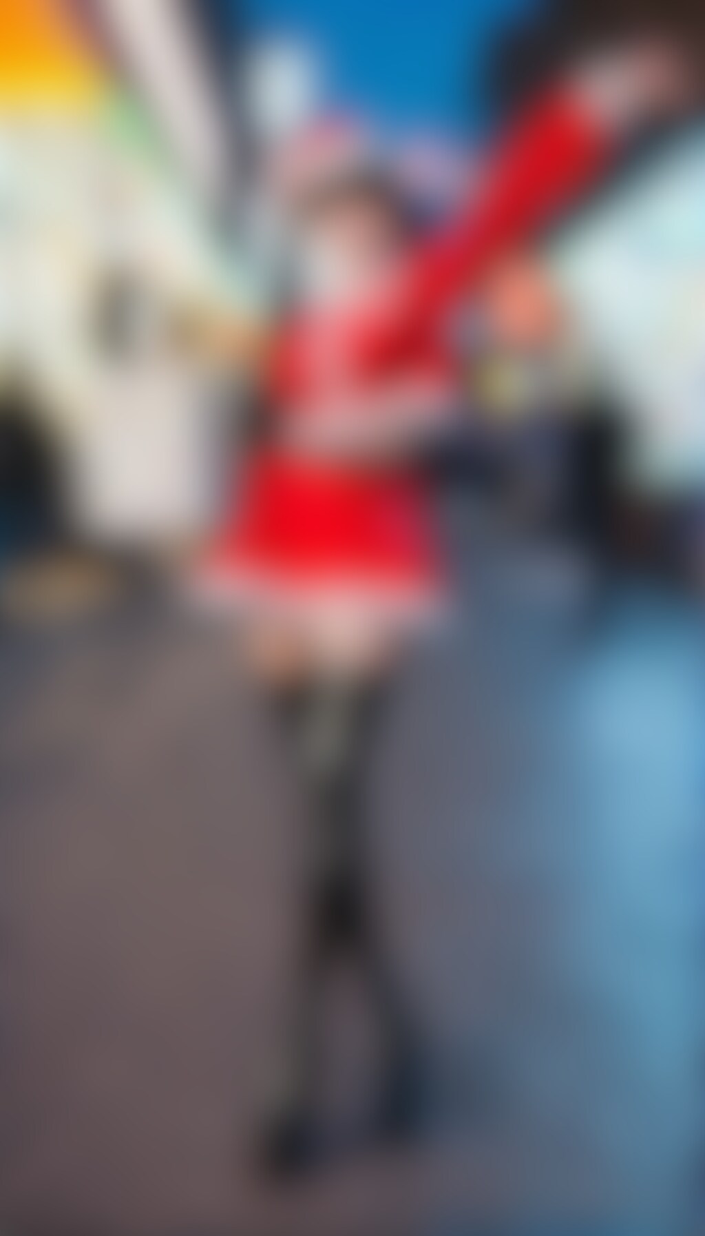 251128P【9枚】サイハイブーツ×絶対領域のサンタコス陽菜々