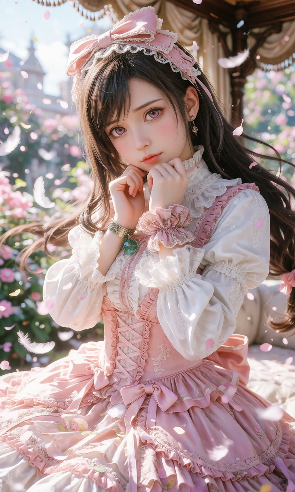 上手く出来ないティファさん