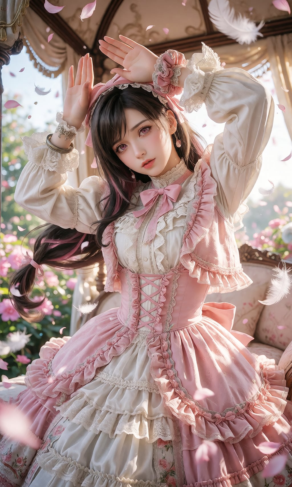 上手く出来ないティファさん