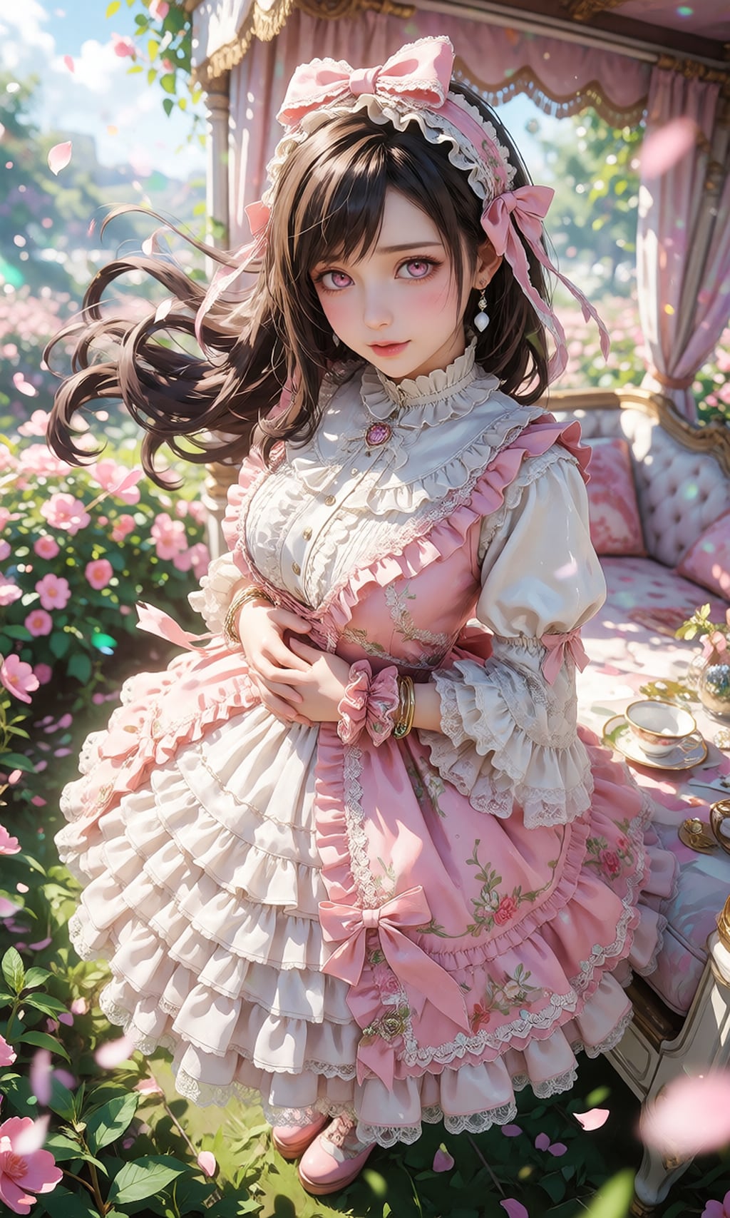 上手く出来ないティファさん