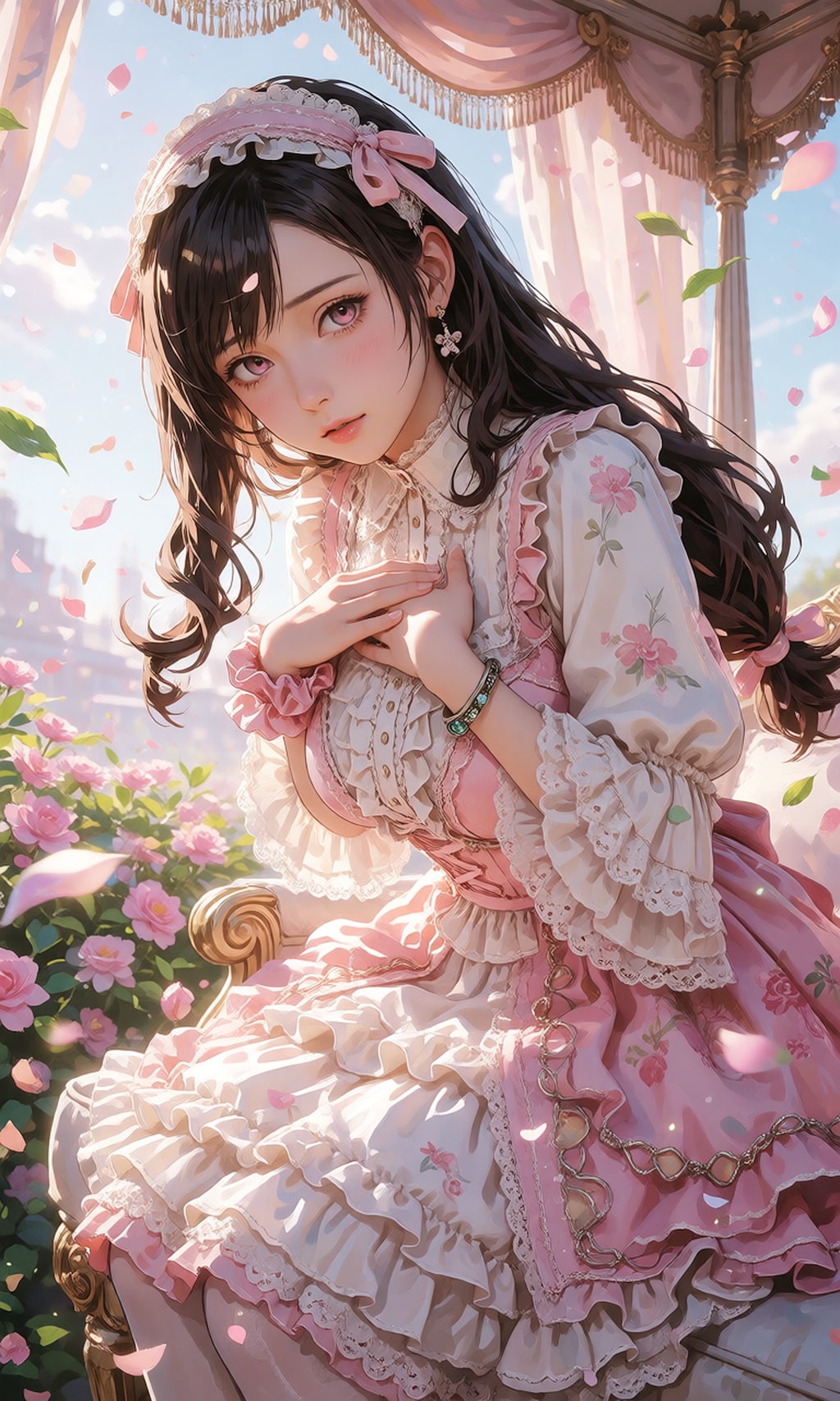 上手く出来ないティファさん