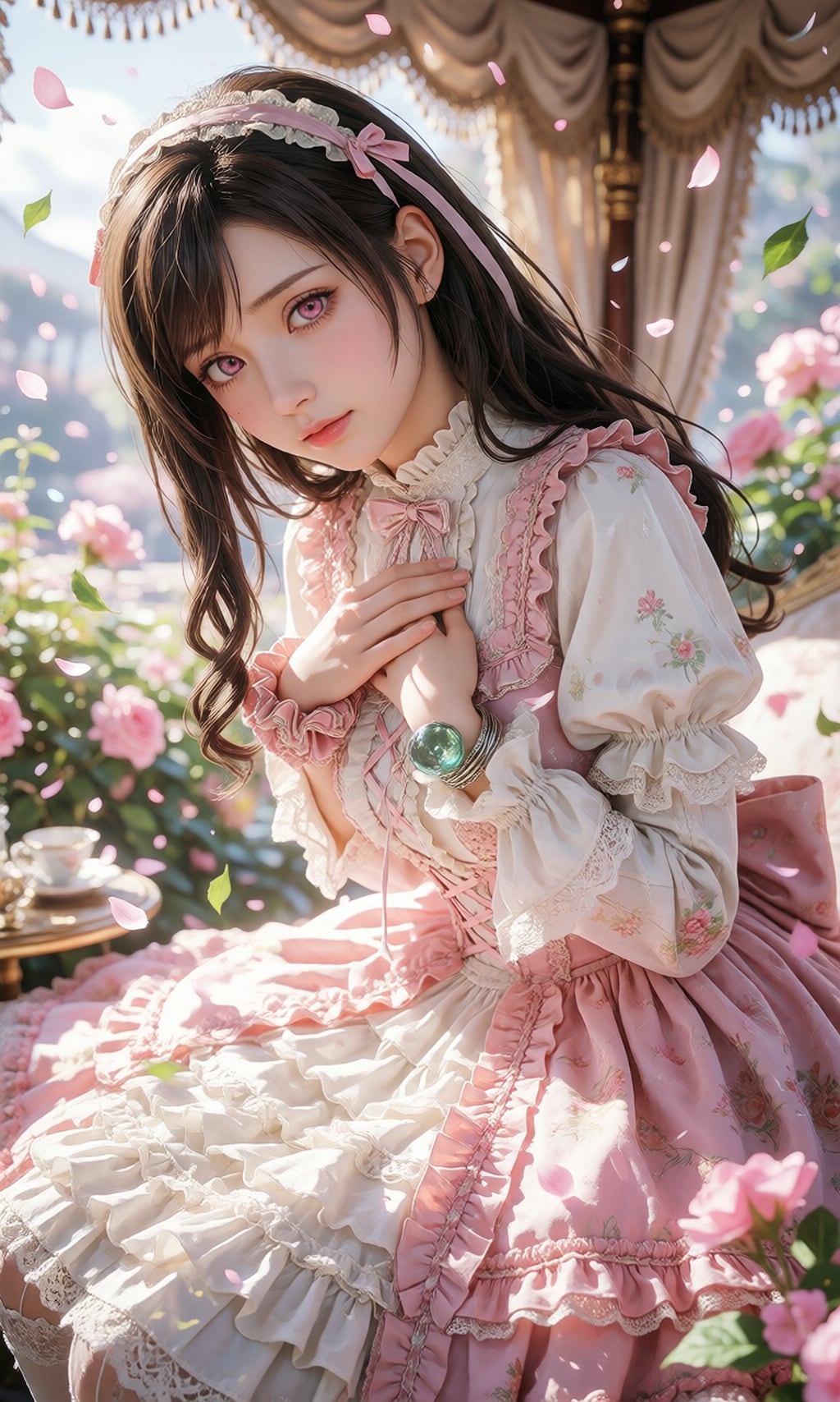 上手く出来ないティファさん