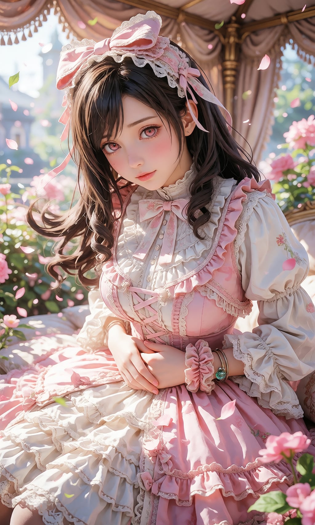 上手く出来ないティファさん