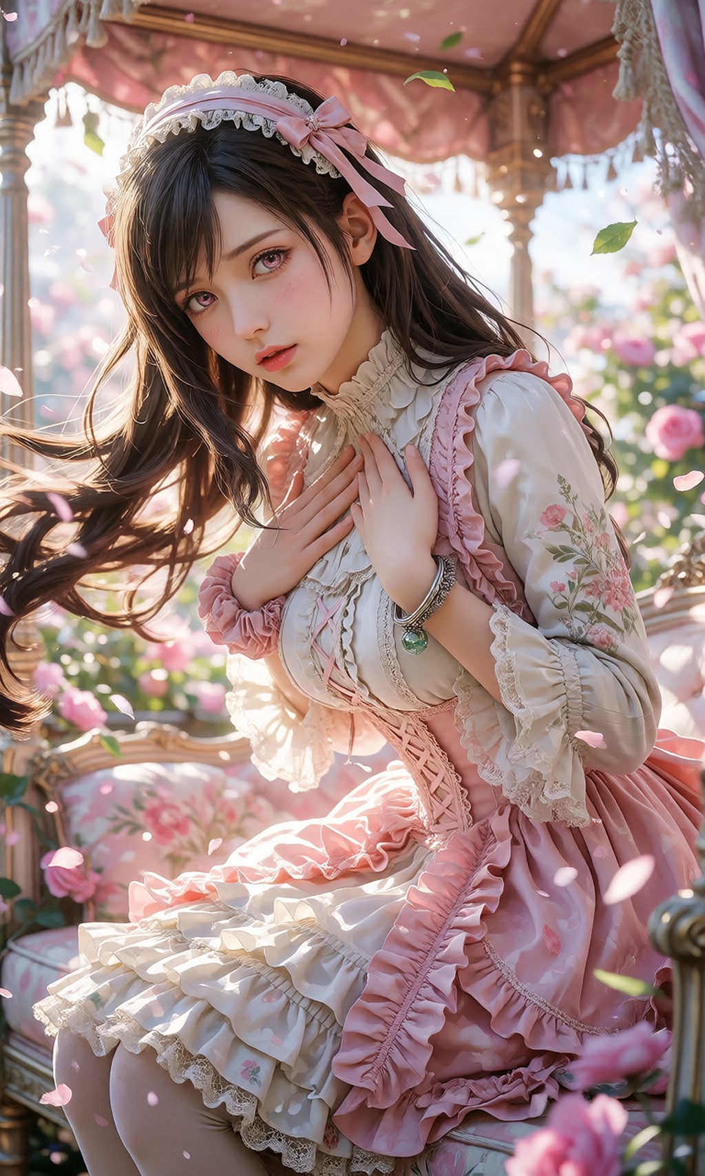 上手く出来ないティファさん