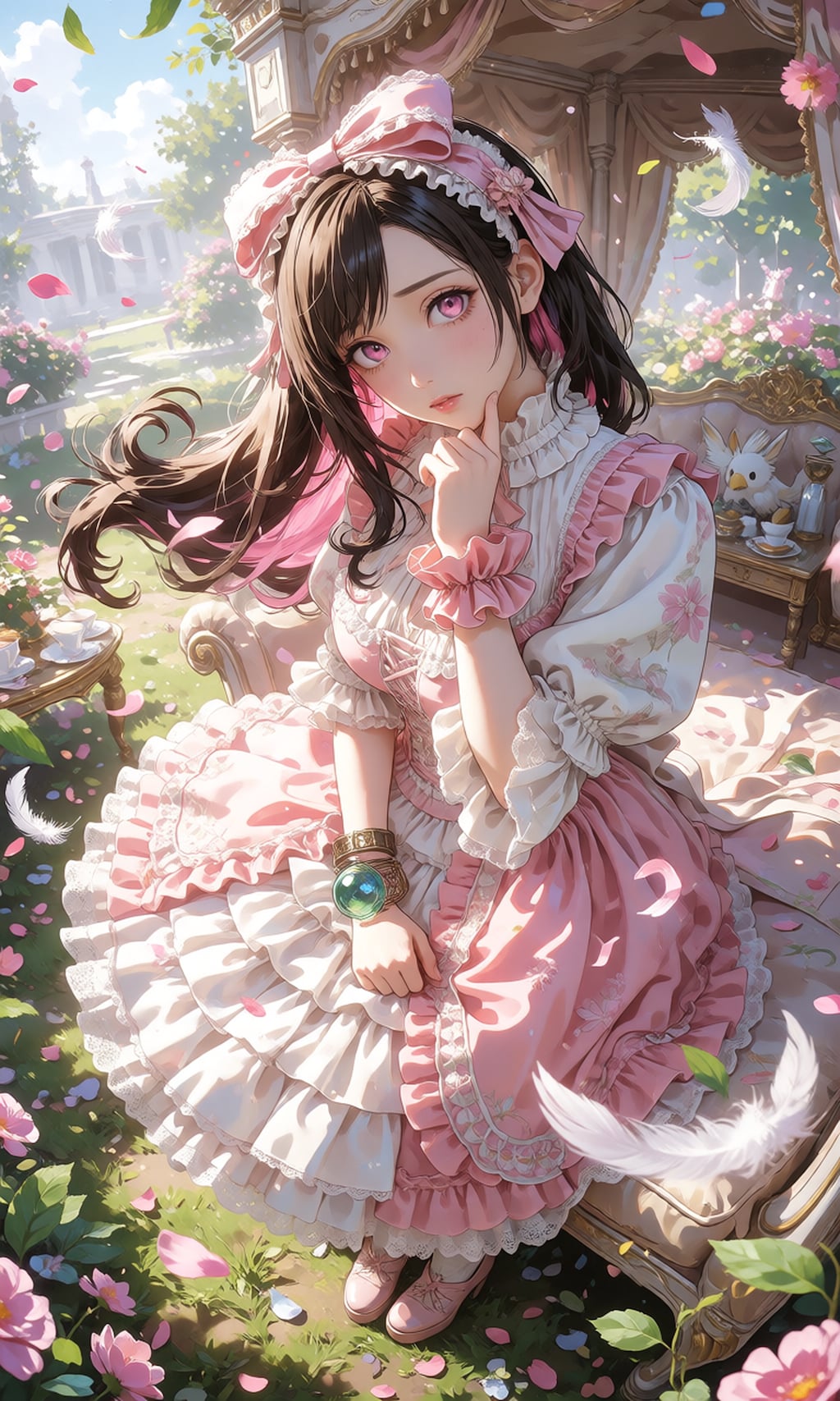 上手く出来ないティファさん