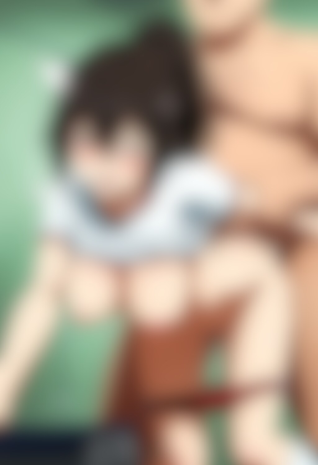ブルマっ娘と後ろから激しいエッチ♡①