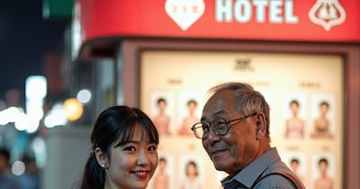 若い子とホテルに行く汚ジサン