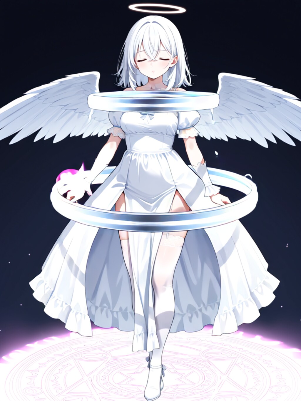 変身！魔法少女 天使リーリエ【パラパライラスト】