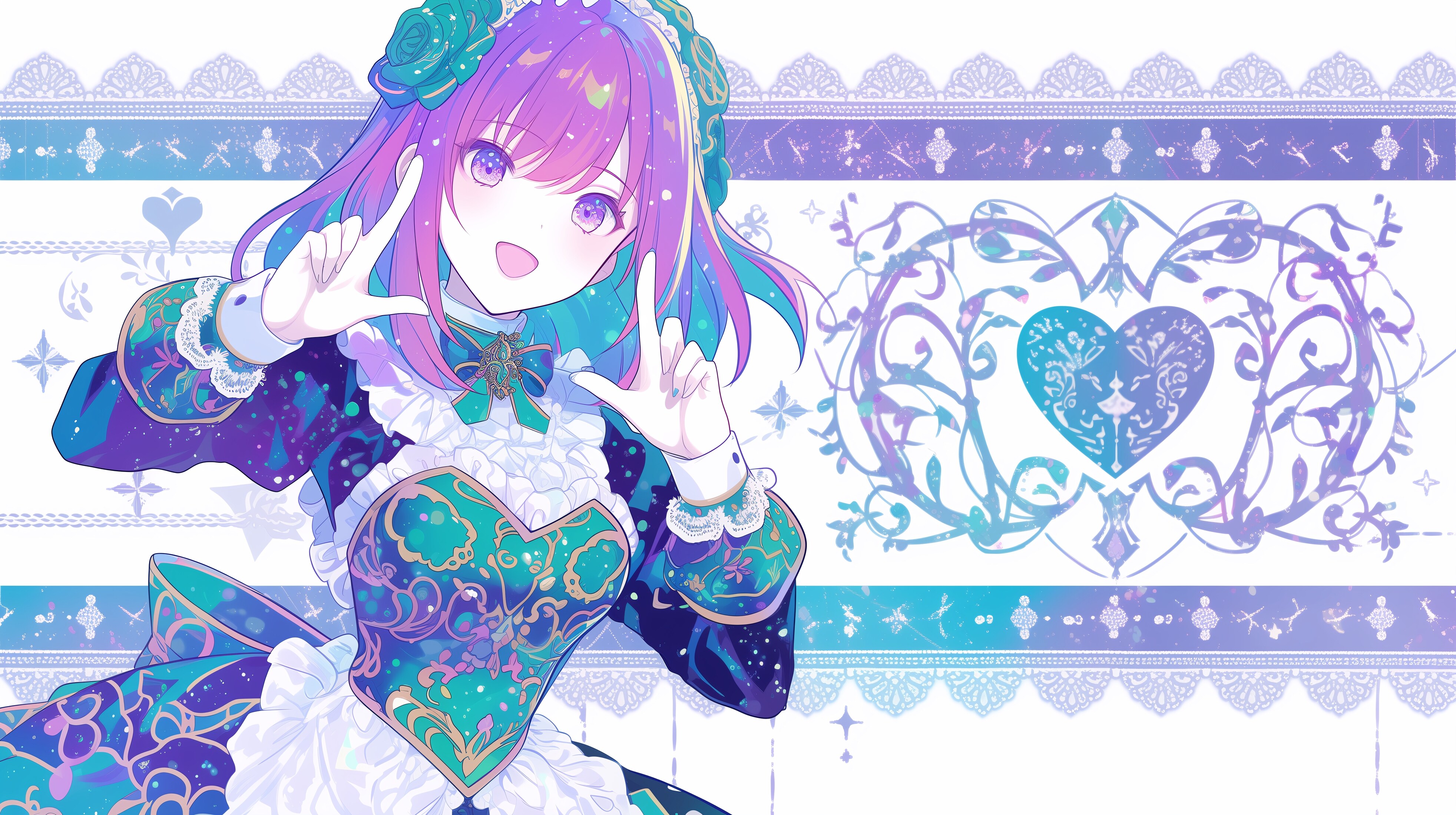 お洒落ハートメイドさん