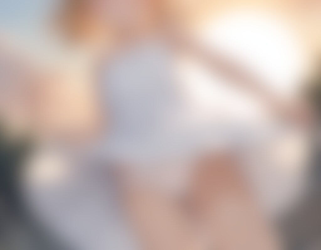 パンチラサマードレス少女