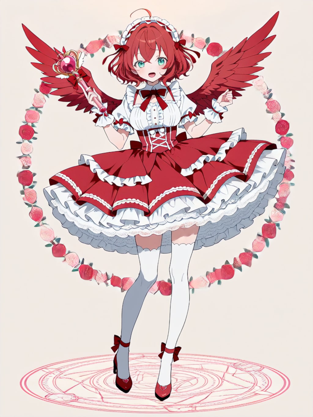 変身！魔法少女 シキちゃん【パラパライラスト】