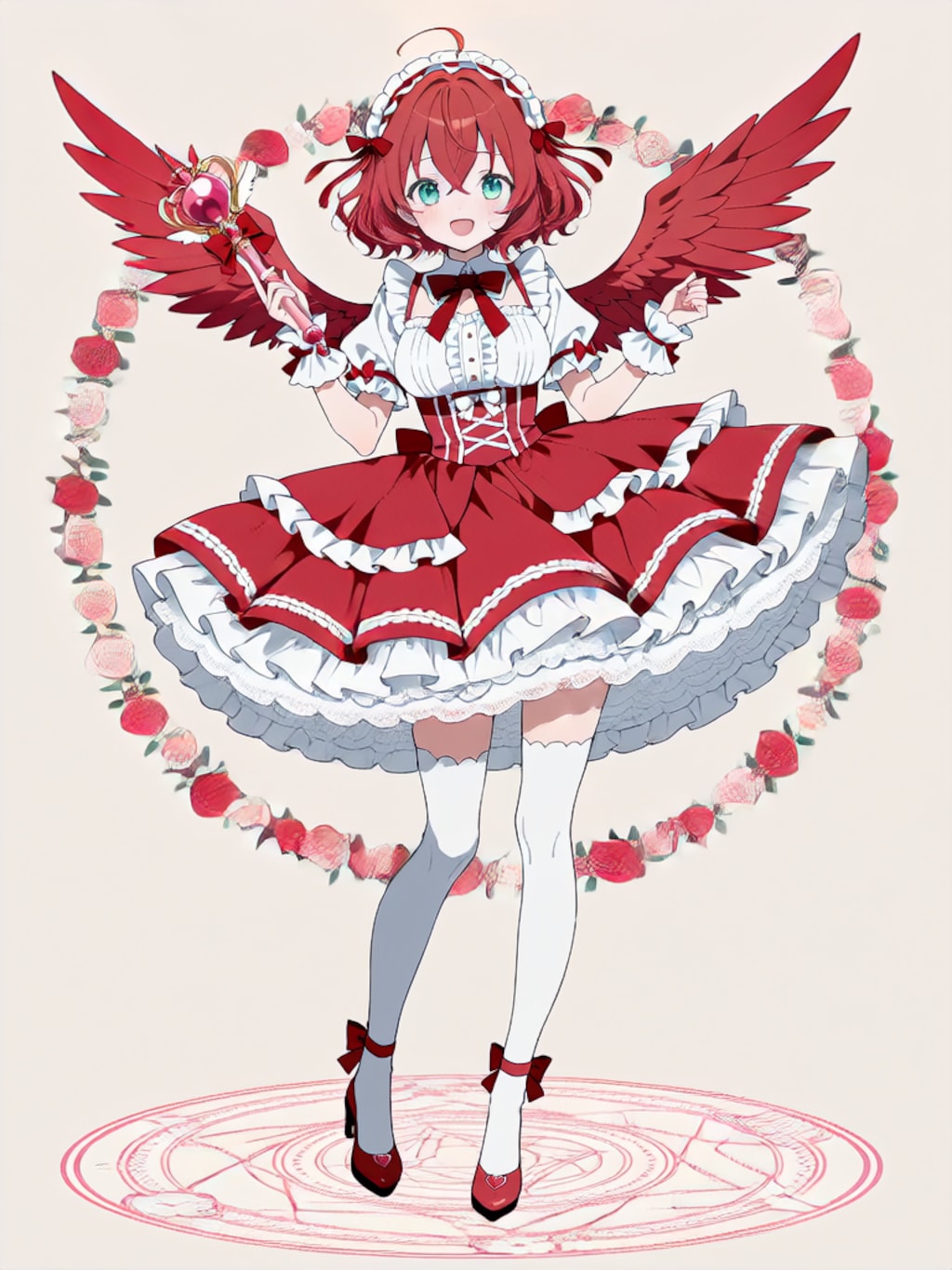 変身！魔法少女 シキちゃん【パラパライラスト】