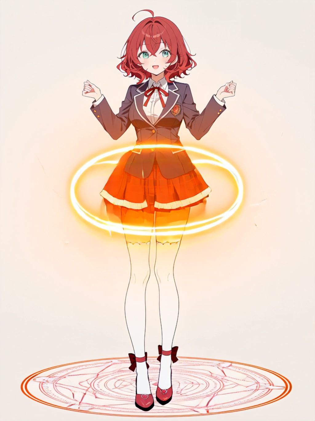 変身！魔法少女 シキちゃん【パラパライラスト】