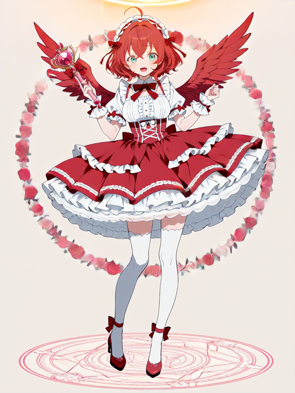 変身！魔法少女 シキちゃん【パラパライラスト】