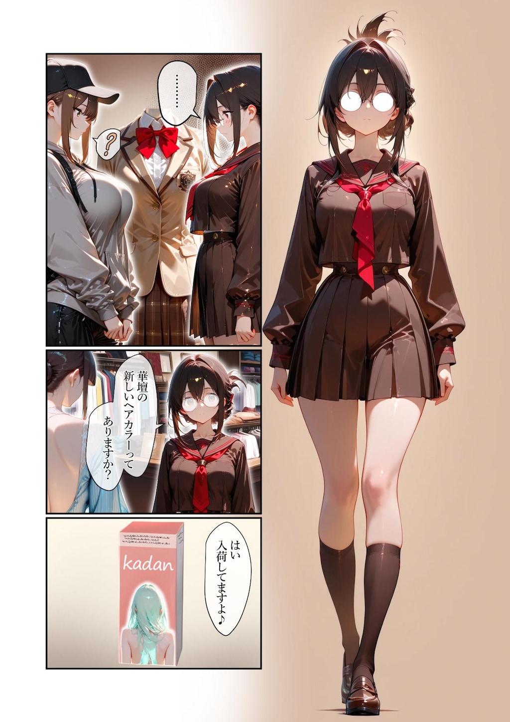 手描き加筆漫画・体験版後編