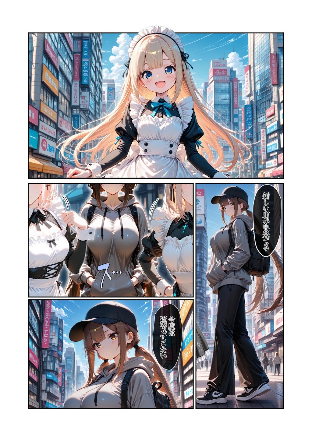 手描き加筆漫画・体験版後編