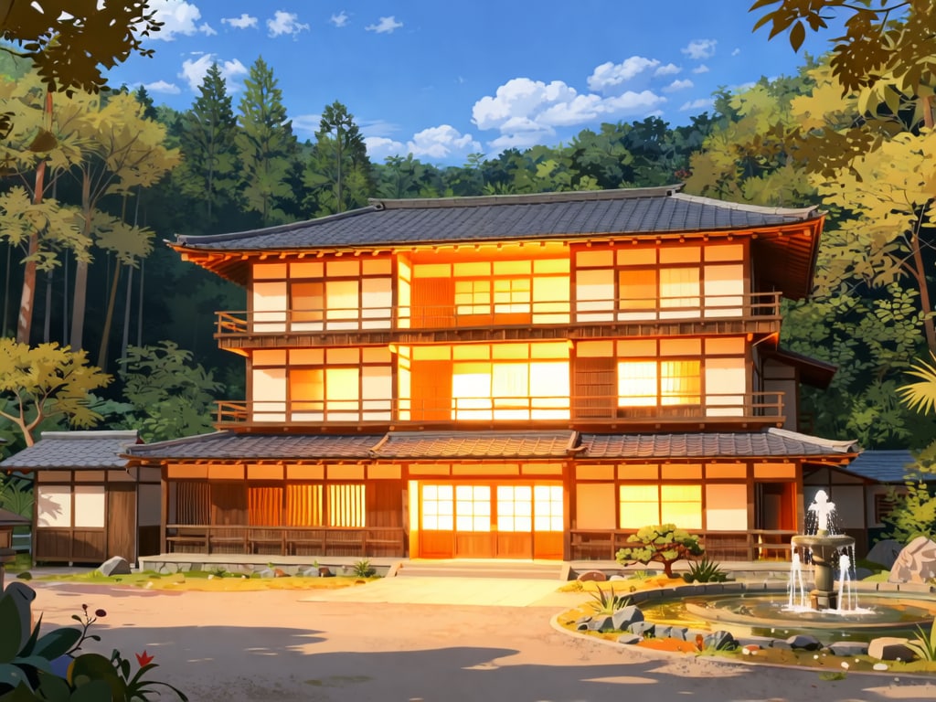 チェックアウト（四日目）【パラパライラスト】