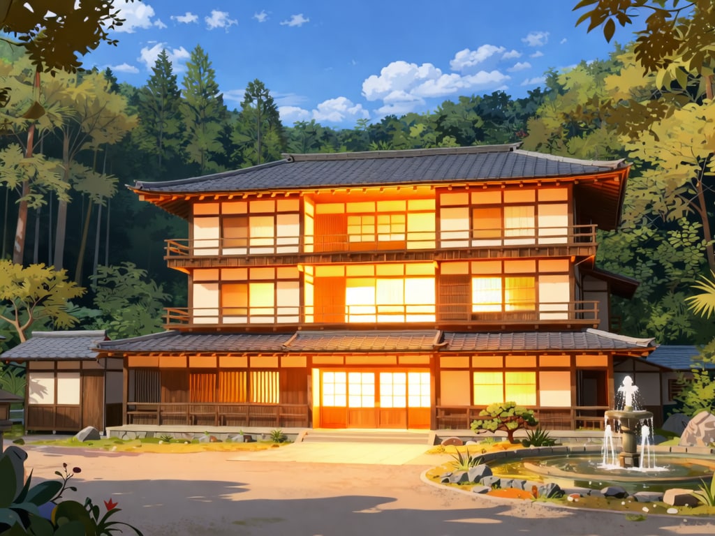 チェックアウト（四日目）【パラパライラスト】