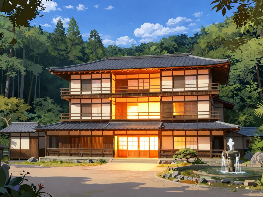 チェックアウト（四日目）【パラパライラスト】