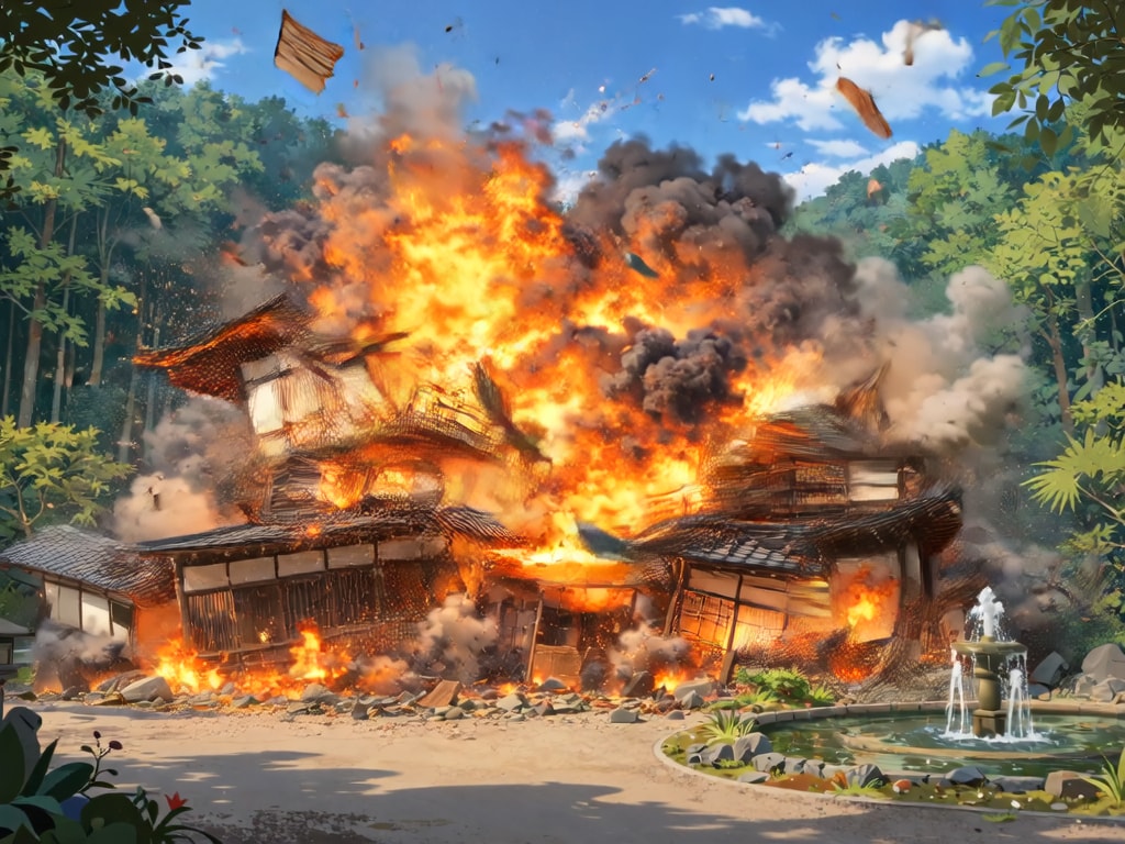 チェックアウト（四日目）【パラパライラスト】