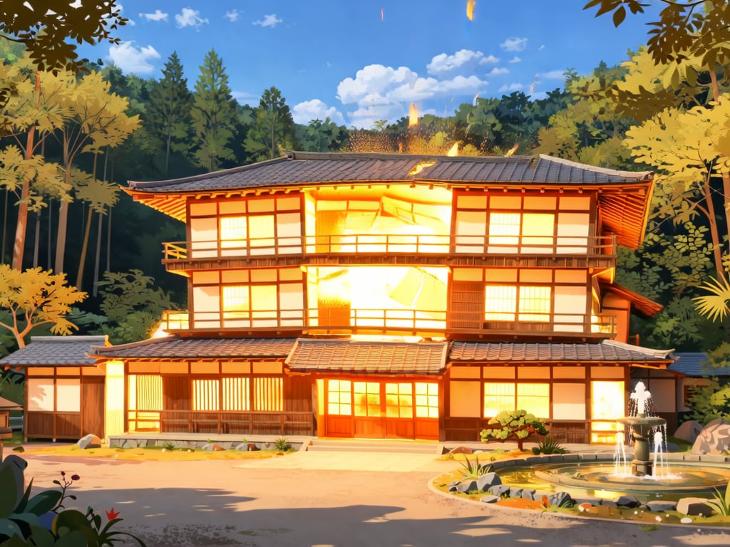 チェックアウト（四日目）【パラパライラスト】