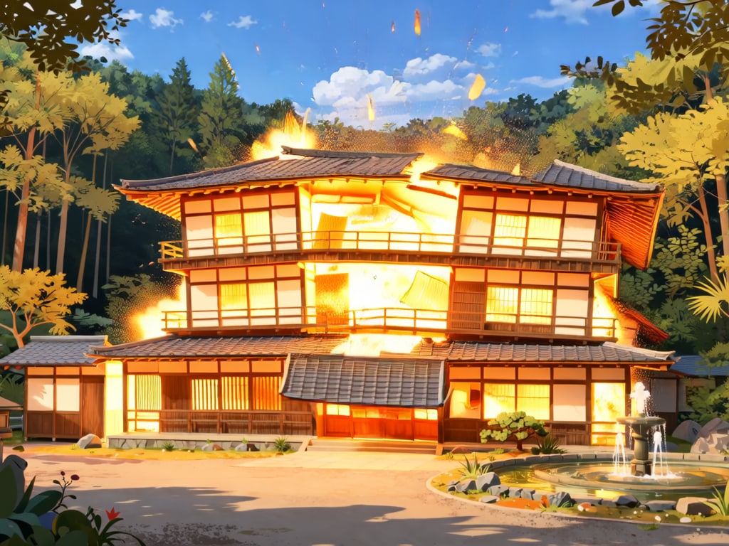 チェックアウト（四日目）【パラパライラスト】