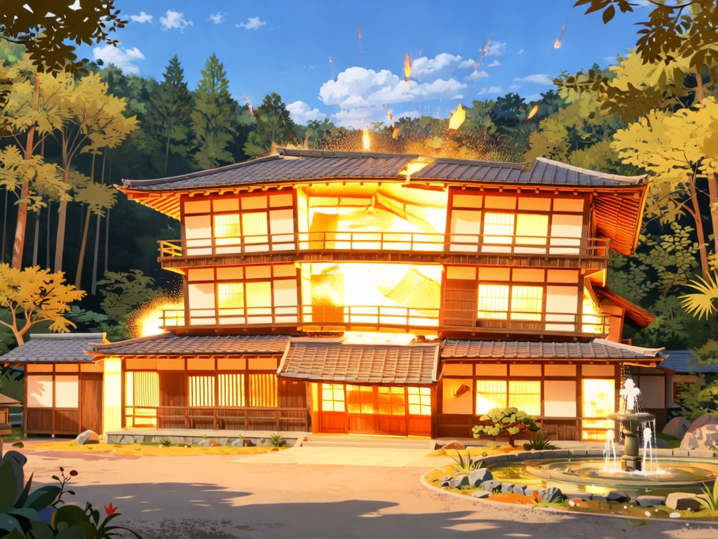 チェックアウト（四日目）【パラパライラスト】