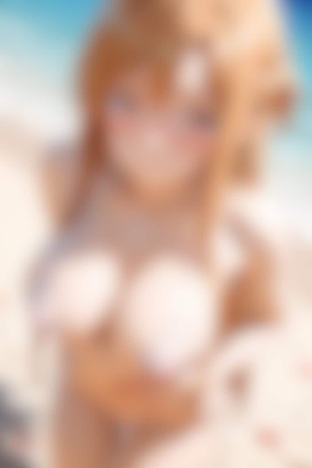 海で遊んでいたらおしっこしたくなったアスナ様