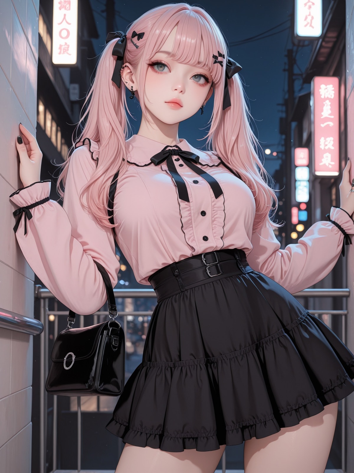 キモオヤジに買われた立ちんぼ地雷系女子