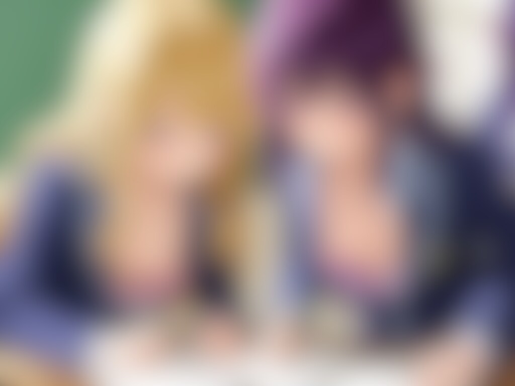 40枚:W胸チラ学園