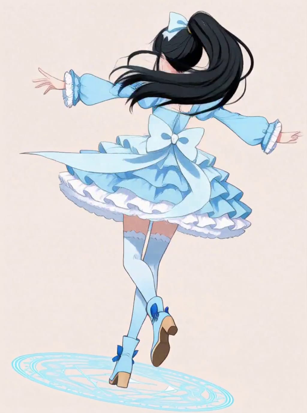 変身、魔法少女 マイ【パラパライラスト４０】