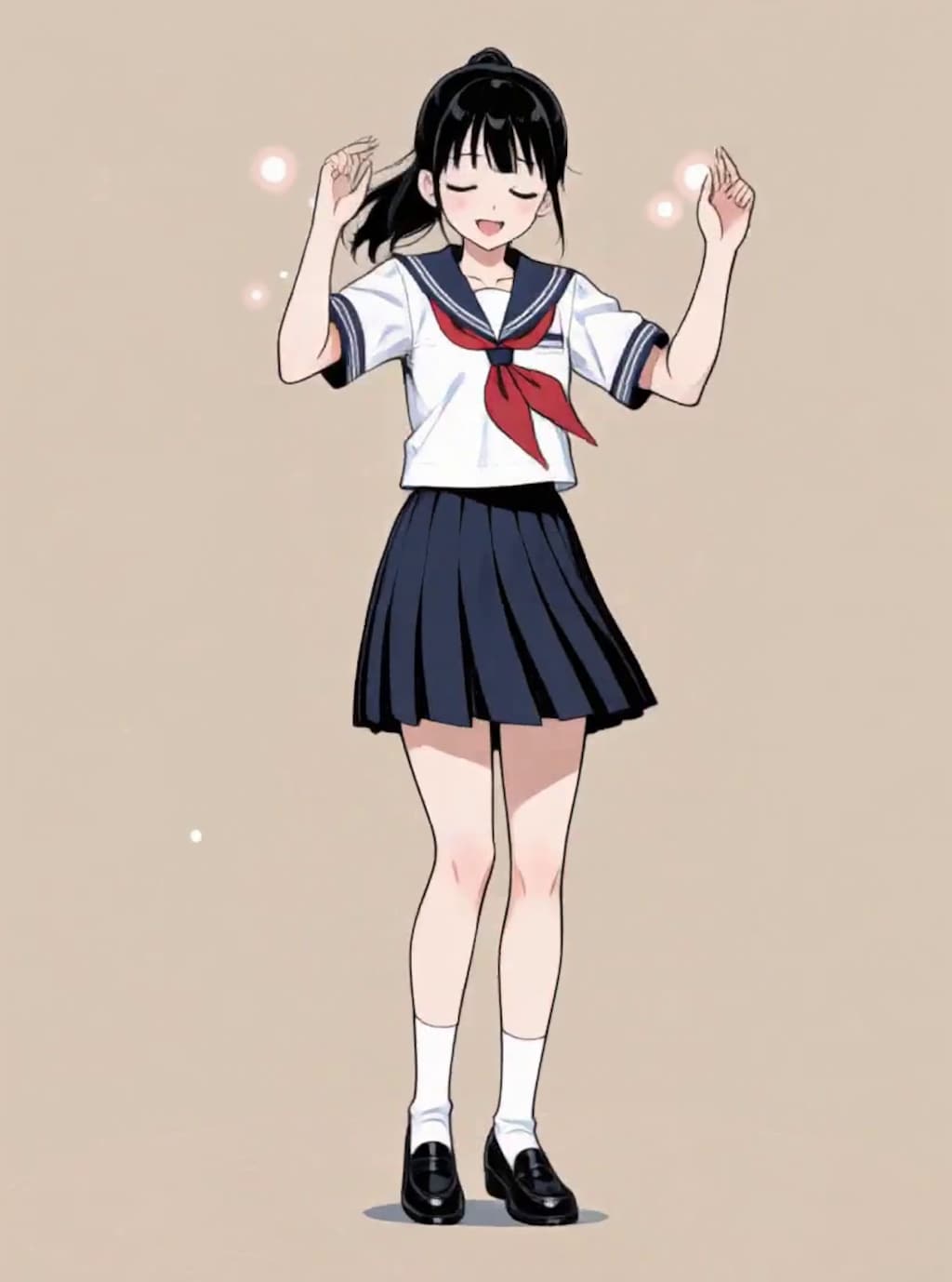 変身、魔法少女 マイ【パラパライラスト４０】