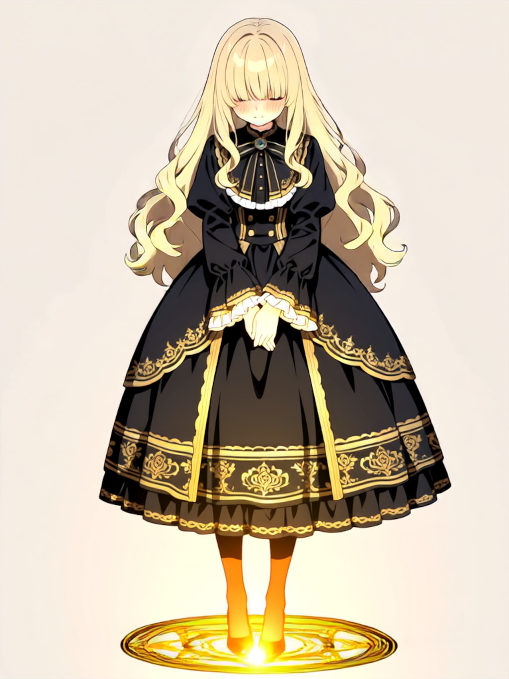 変身！魔法少女 花子ちゃん【パラパライラスト】