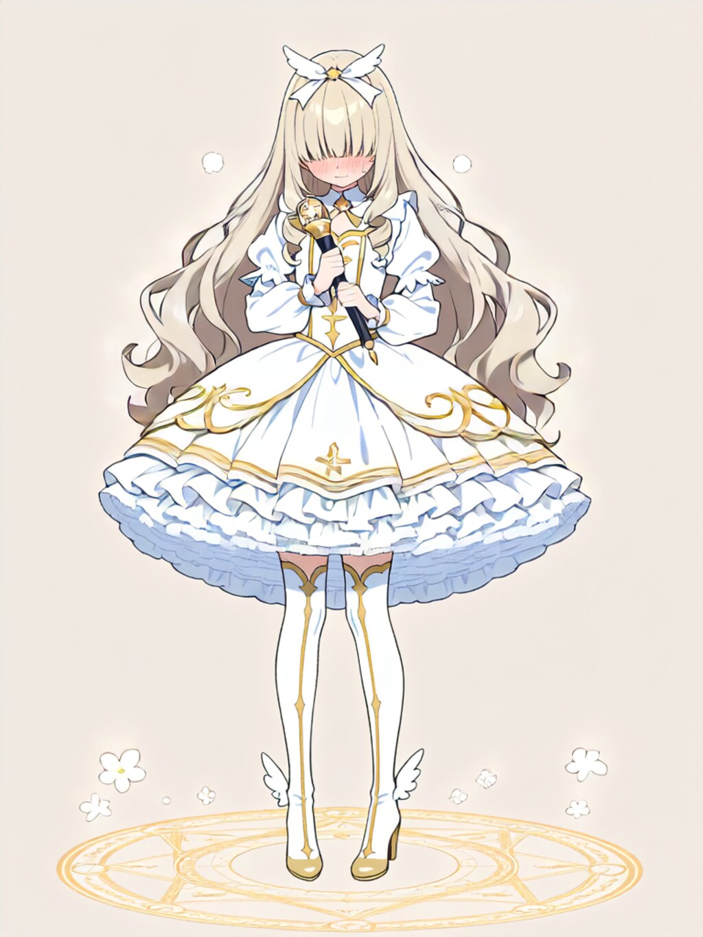 変身！魔法少女 花子ちゃん【パラパライラスト】