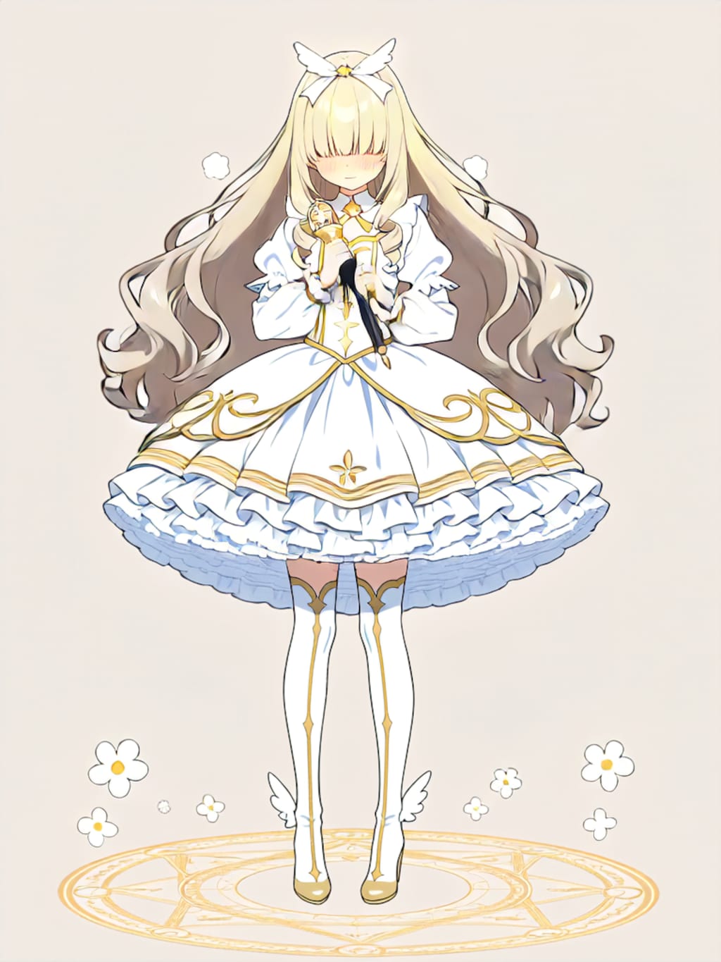 変身！魔法少女 花子ちゃん【パラパライラスト】