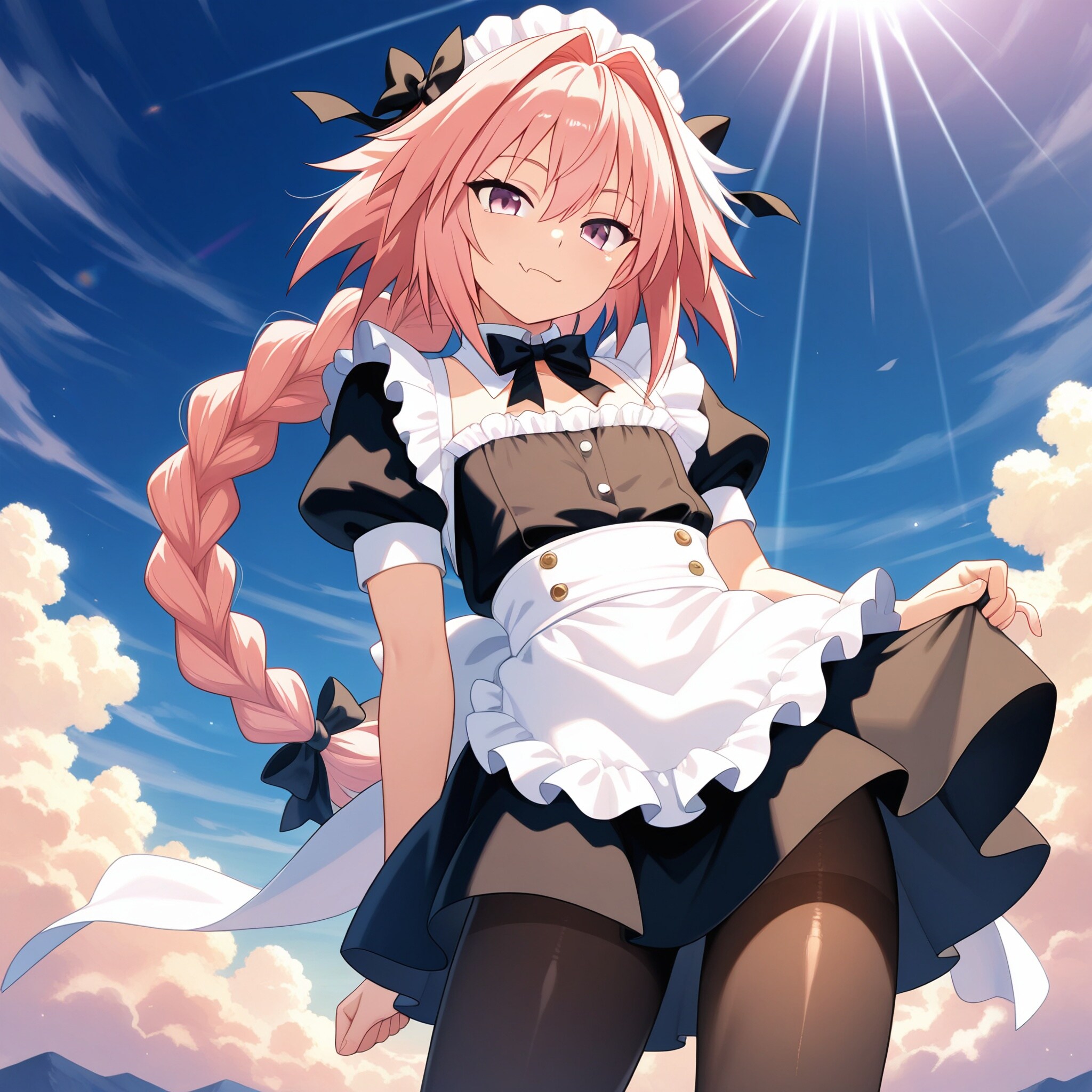 メイド服のアストルフォくん