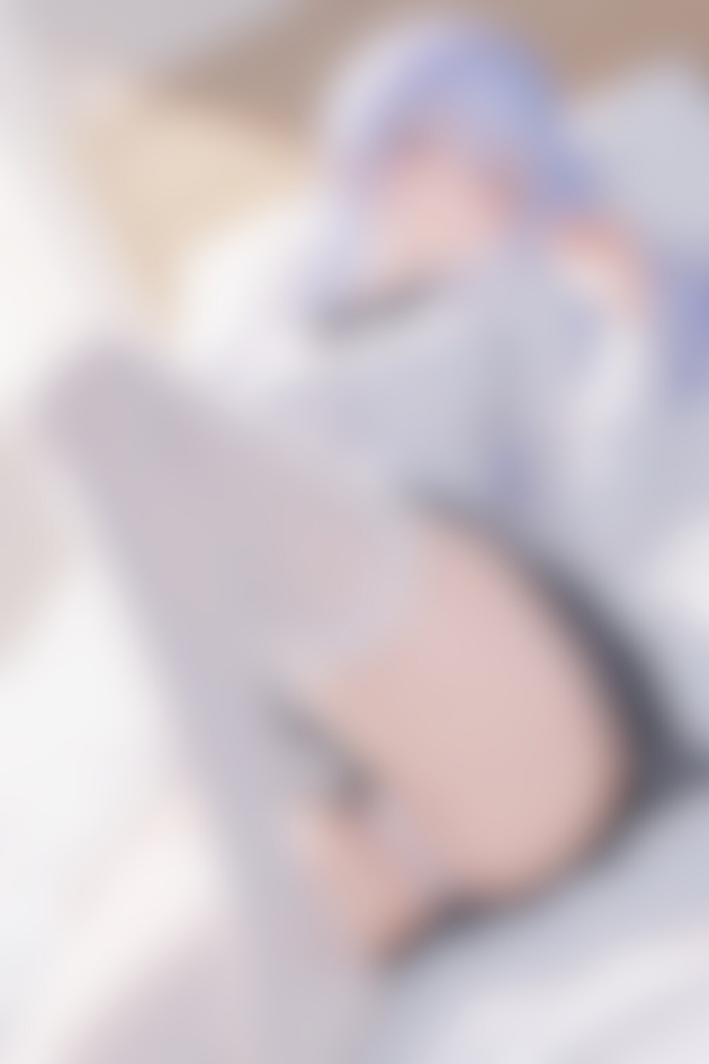 鈴木〇那｜制服ニーハイ正常位
