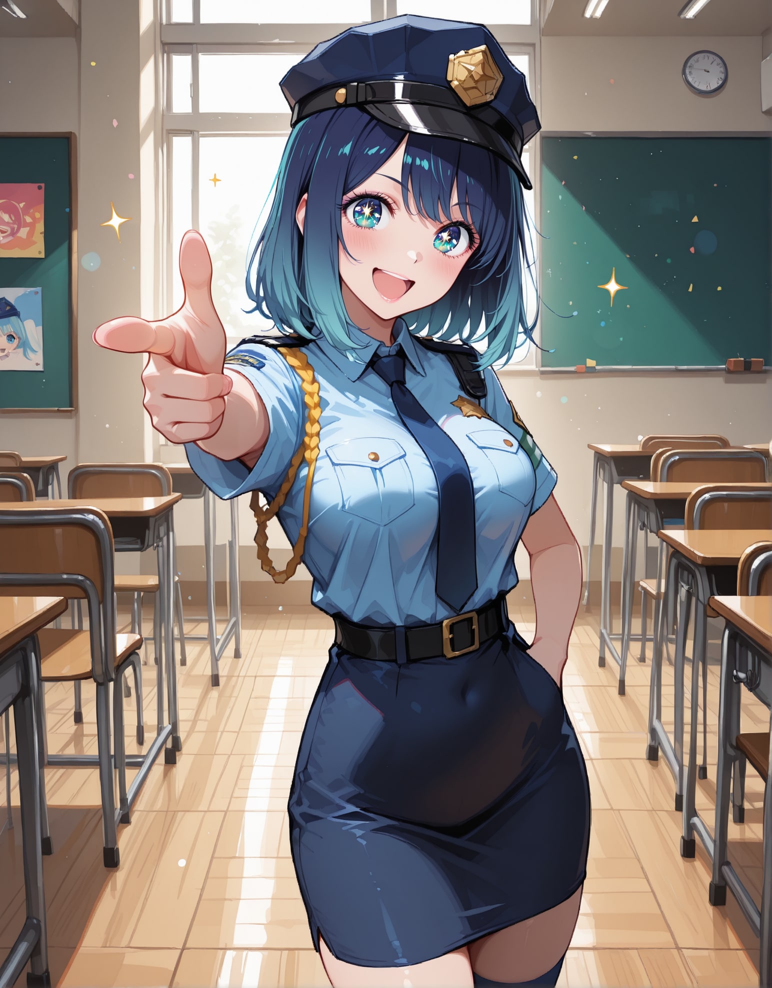 【警官コスプレ】推しの子_黒川あかね