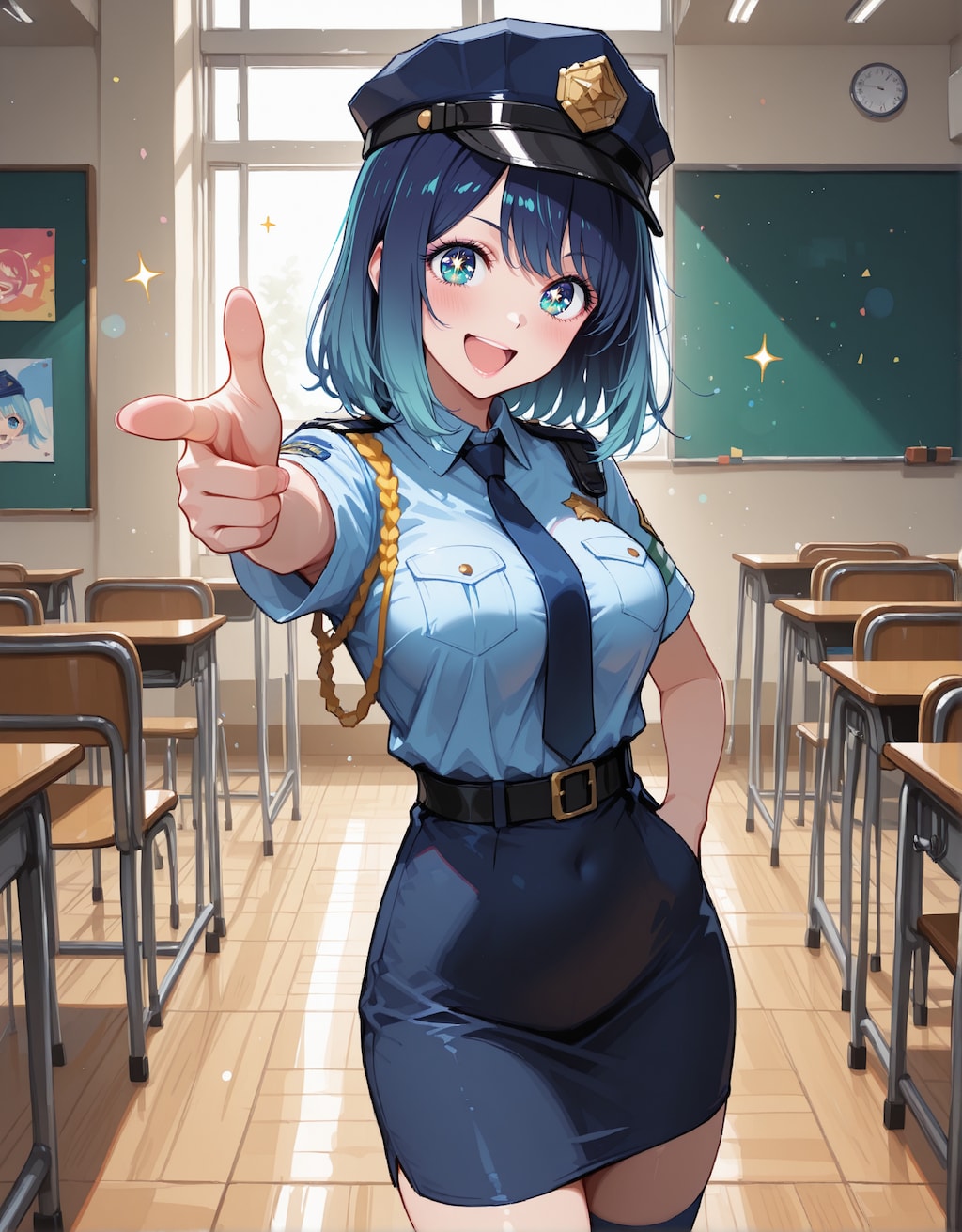 【警官コスプレ】推しの子_黒川あかね