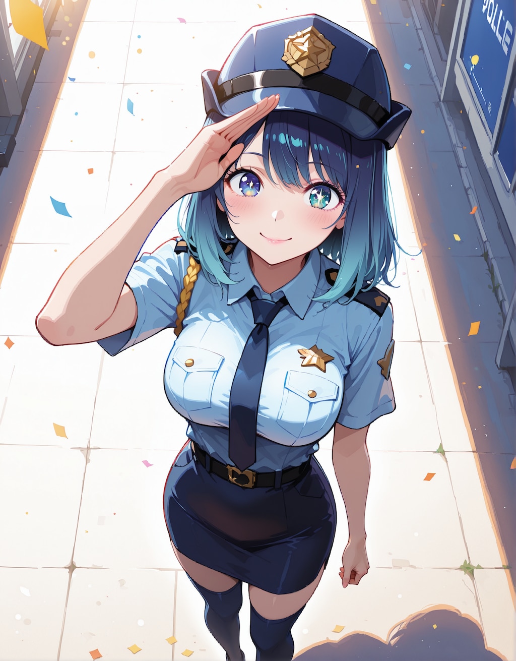 【警官コスプレ】推しの子_黒川あかね