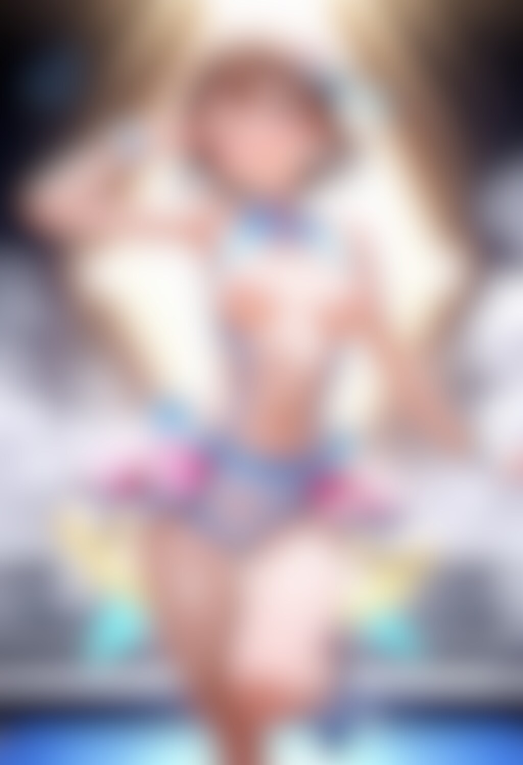 エロ衣装のキメポーズでファンを殺す日菜子