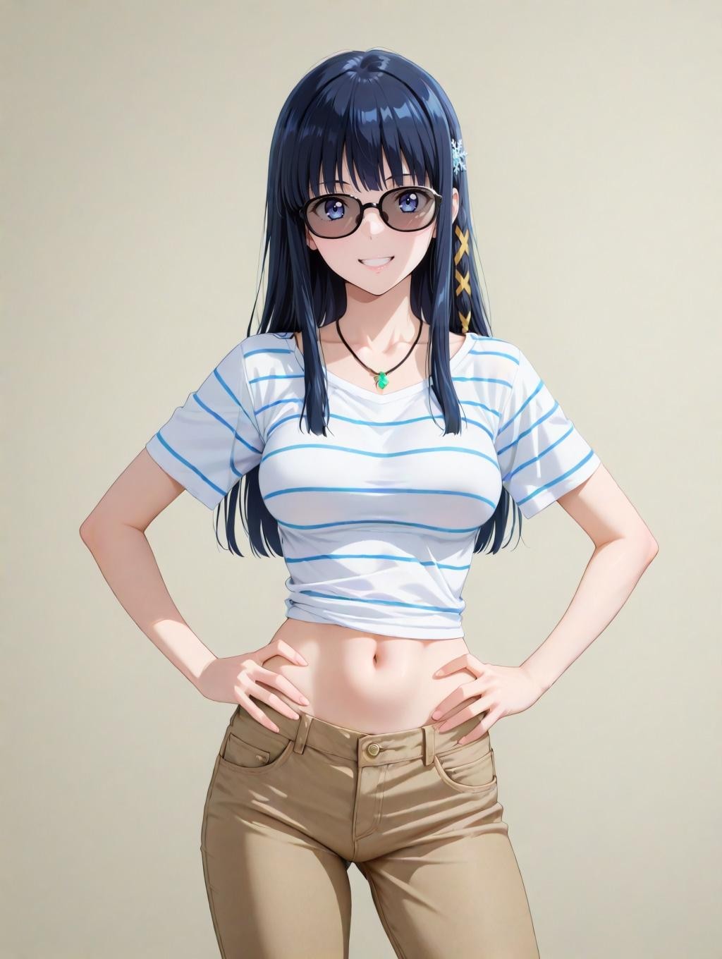 カジュアルな深雪さん