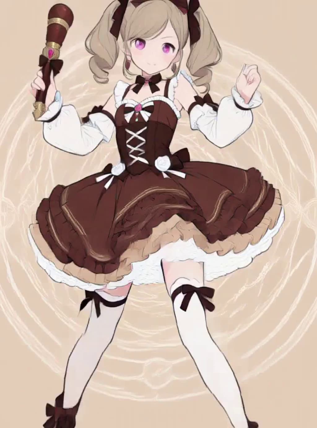 変身！魔法少女 MOKAちゃん【パラパライラスト４０】