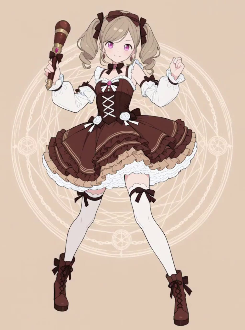 変身！魔法少女 MOKAちゃん【パラパライラスト４０】